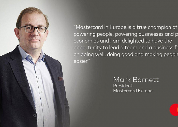 Марк Барнетт назначен президентом Mastercard в Европе