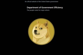 На сайте Департамента эффективности правительства США появился логотип Dogecoin