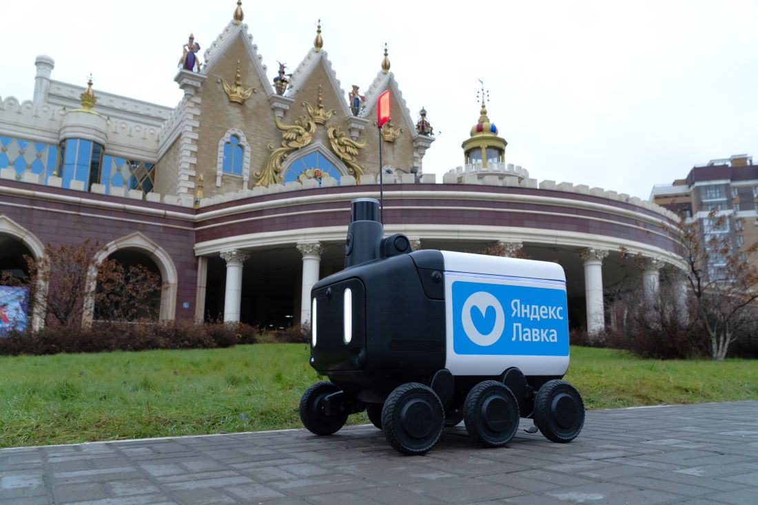 Яндекс запустил в Казани роботизированную доставку