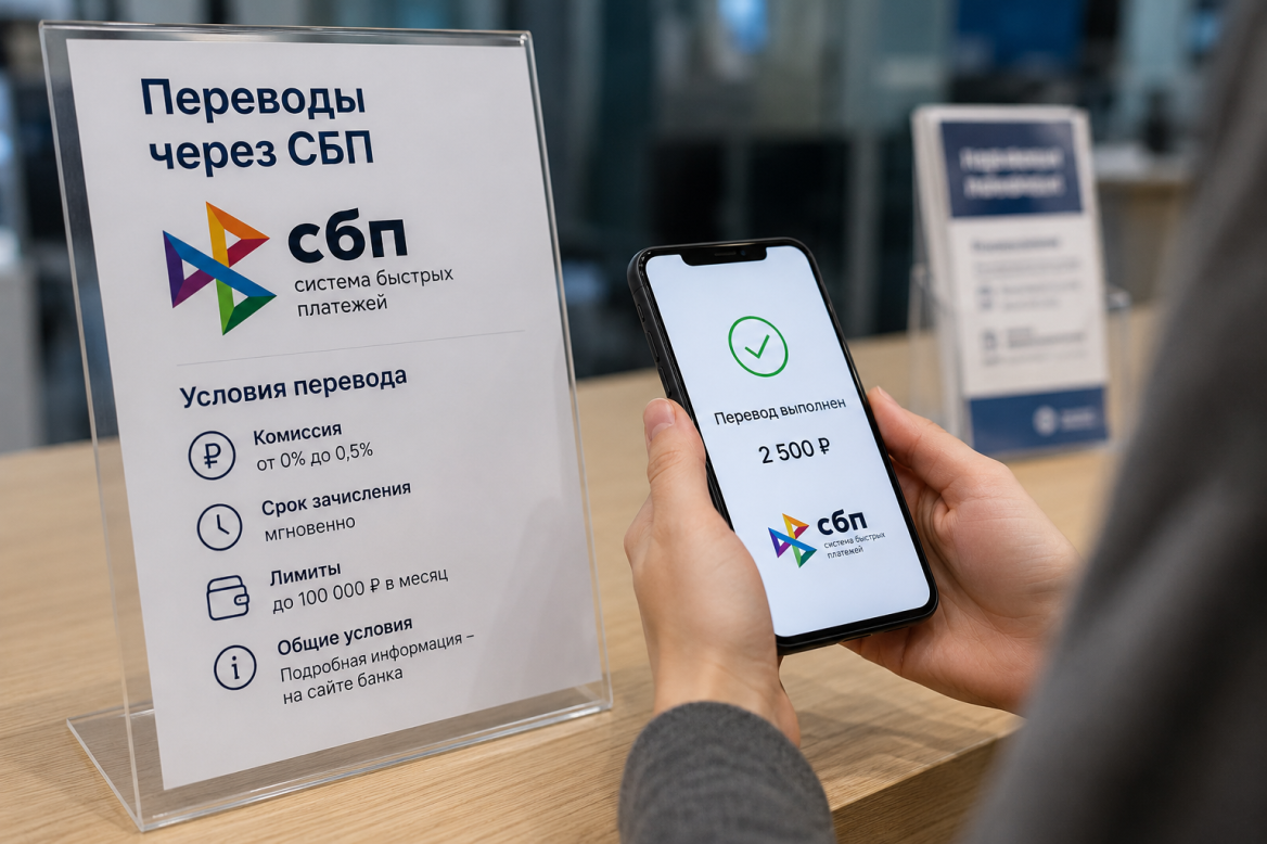 Российские банки с 2027 года будут обязаны публиковать условия переводов через СБП