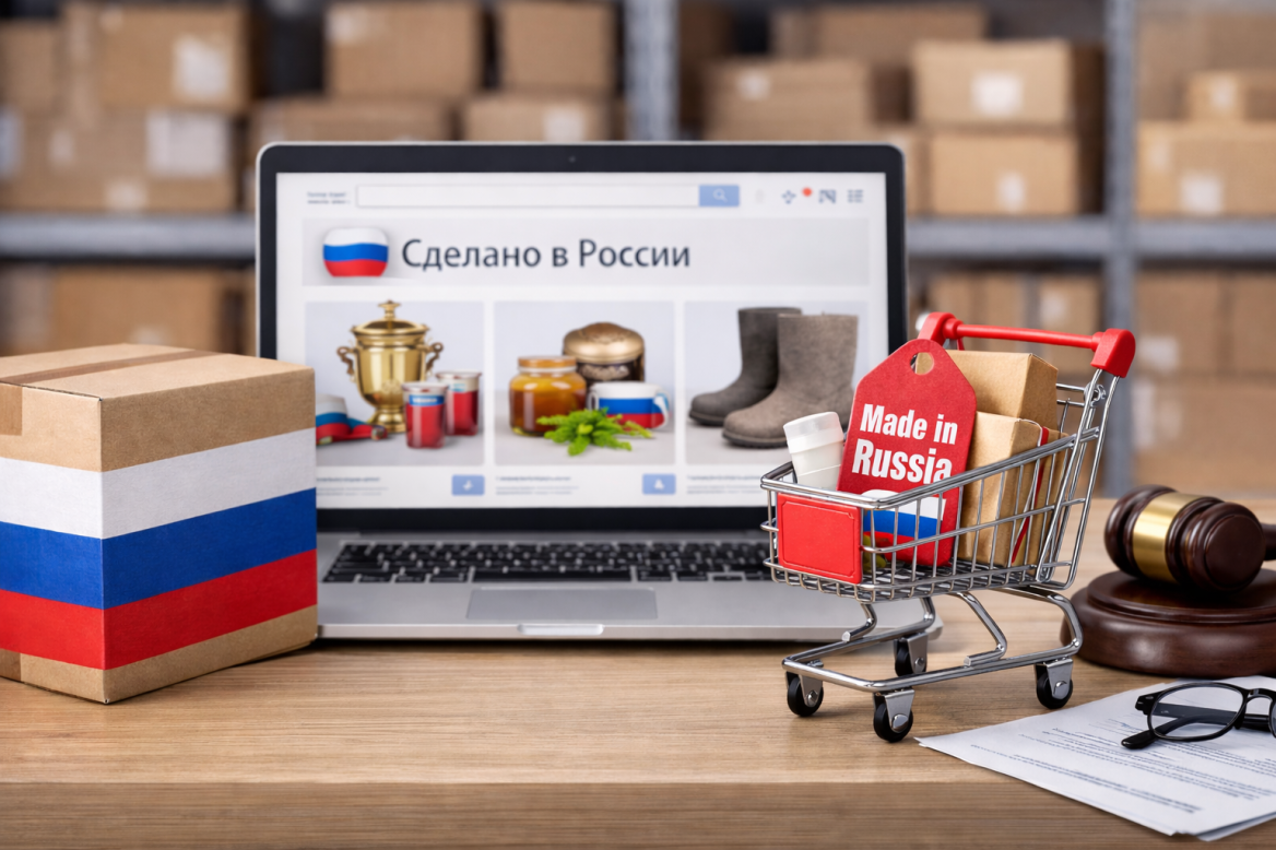 Минпромторг ожидает запуск закона о «российской полке» для маркетплейсов