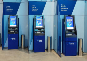 ВТБ переведет 100% банкоматов на отечественное ПО