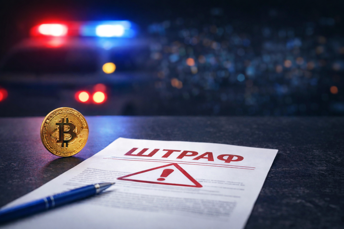 В Москве начали штрафовать за оплату покупок за границей криптовалютой