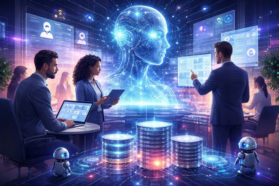 CRM – синергия людей, искусственного интеллекта и баз данных