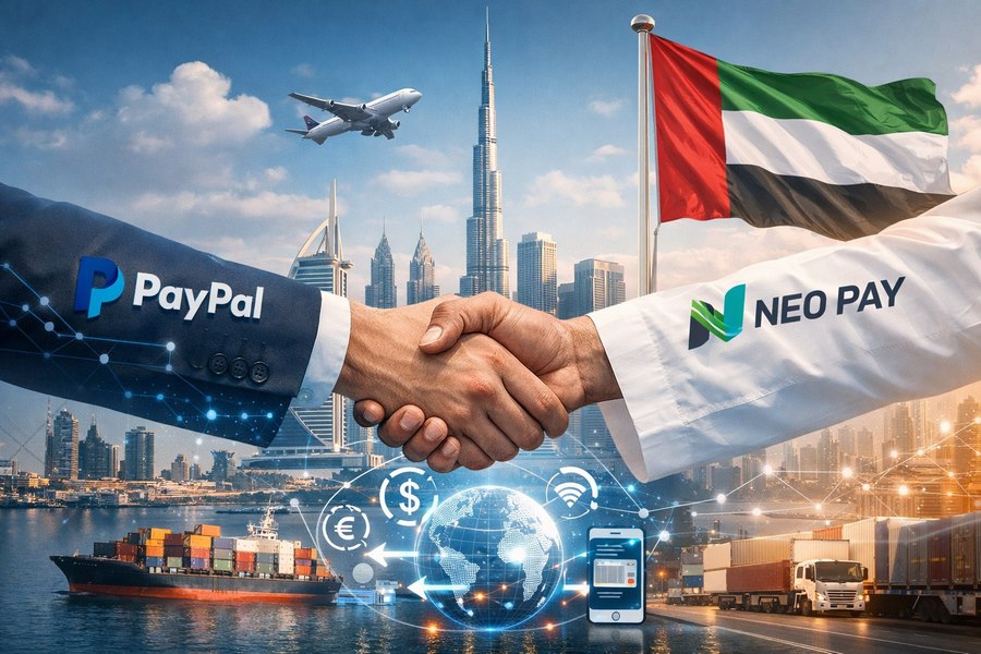 PayPal и NEO PAY займутся оптимизацией трансграничных платежей в ОАЭ