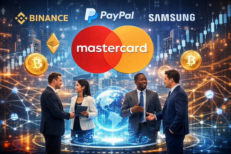 Mastercard привлекает крупных партнеров к участию в программе развития сферы цифровых активов