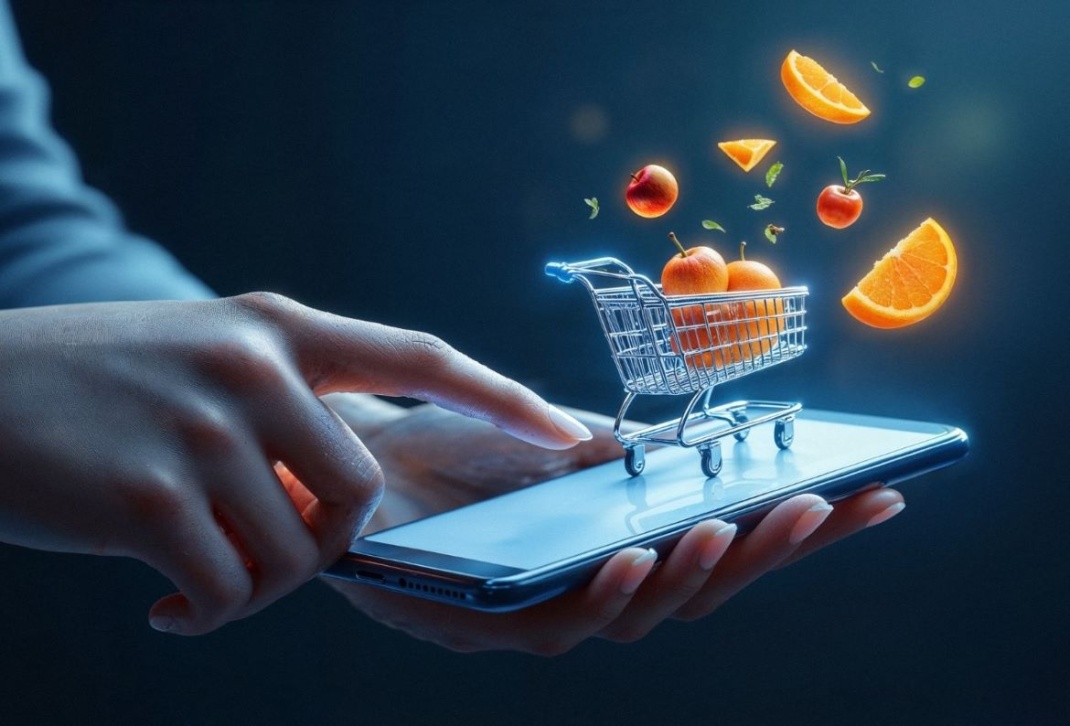 Онлайн-продажи продуктов с начала года выросли на 28%