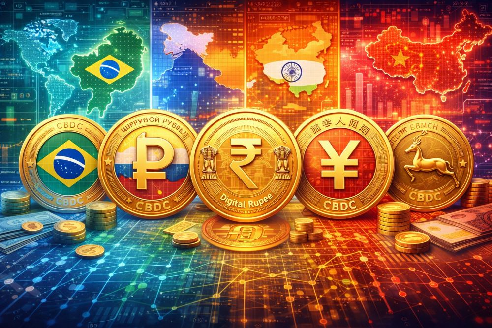 Центробанк Индии предложил соединить цифровые валюты стран БРИКС
