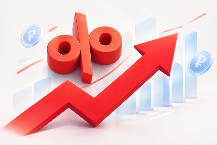Поступления от налога на вклады в 2026 году достигнут рекордных 631,9 млрд рублей