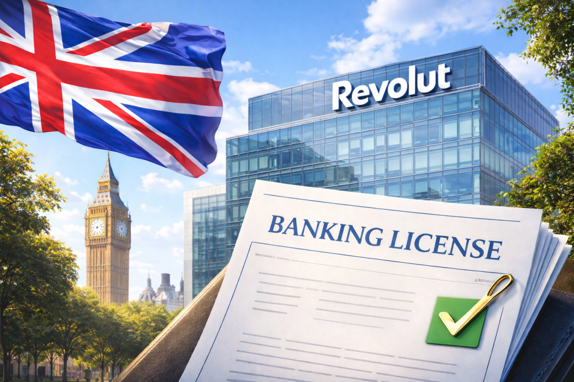 Revolut получил полную банковскую лицензию в Великобритании