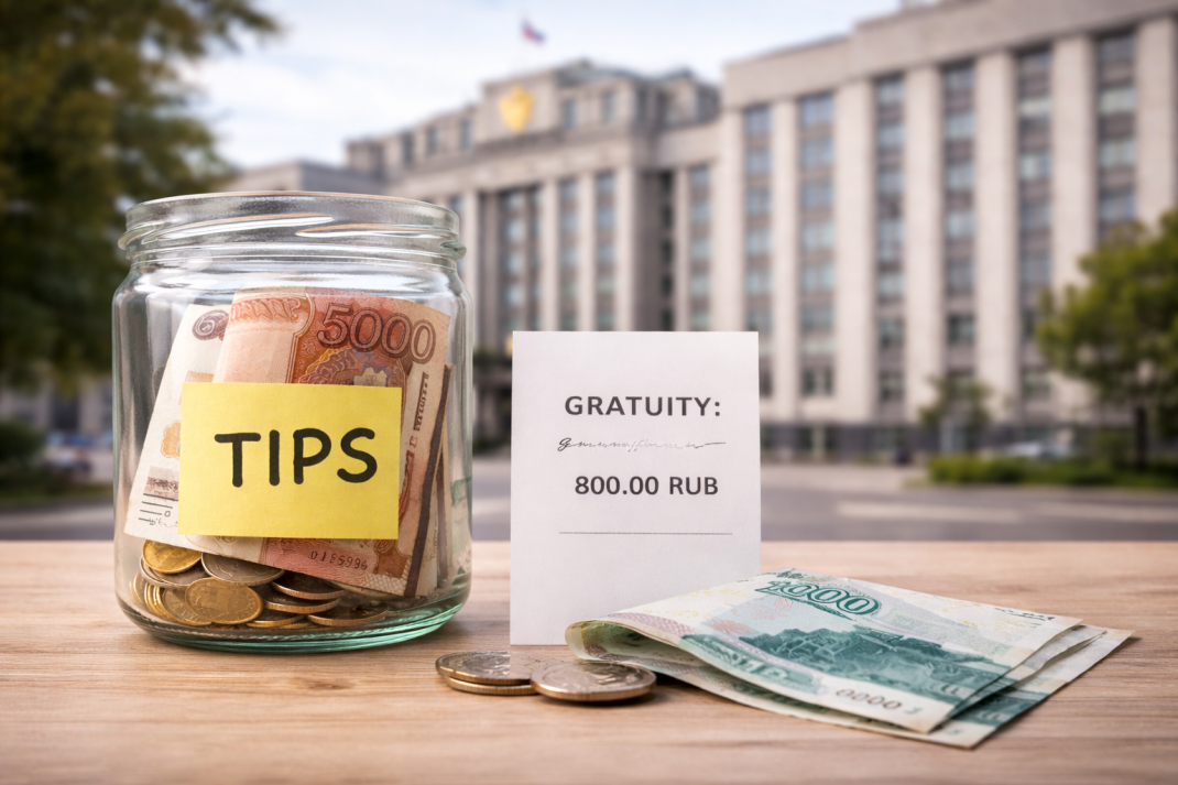 В Госдуме предложили освободить чаевые от НДФЛ