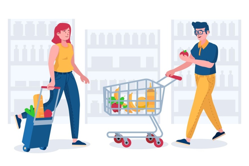 Как различается продуктовая корзина у мужчин и женщин