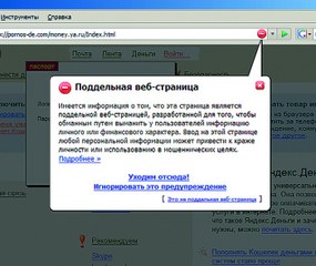 Поддельный сайт собирает данные о кредитных картах
