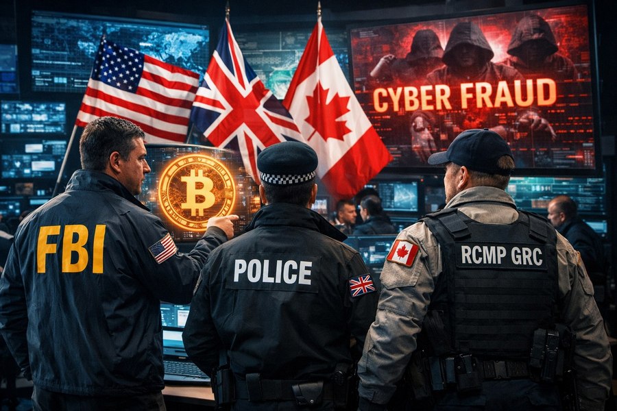 США, Великобритания и Канада начинают совместную операцию по борьбе с криптомошенничеством  
