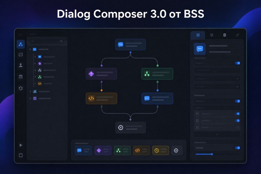 Dialog Composer 3.0 от BSS: переход от скриптовых ботов к самостоятельным ИИ-агентам Dialog Composer 3.0 от BSS: переход от скриптовых ботов к самостоятельным ИИ-агентам