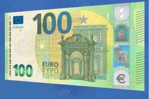 ЕЦБ показал новые купюры номиналом 100 и 200 евро - рис.1