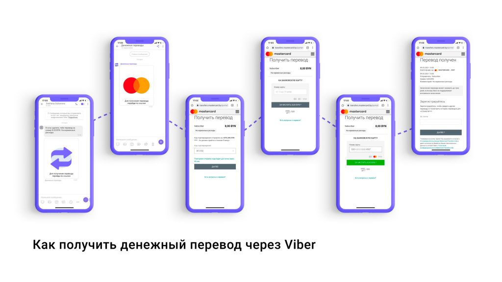 Mastercard запускает в Беларуси сервис мгновенных денежных переводов через Viber - рис.2