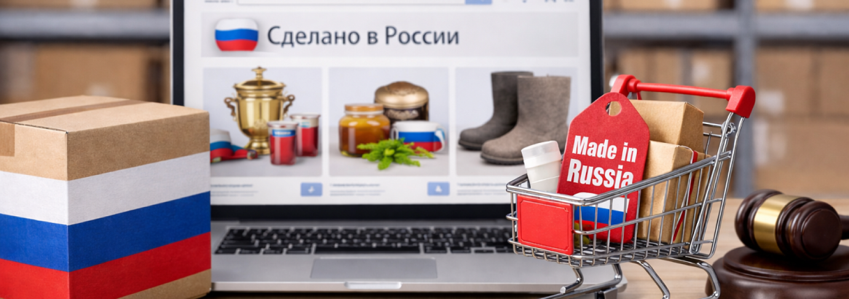 Минпромторг ожидает запуск закона о «российской полке» для маркетплейсов