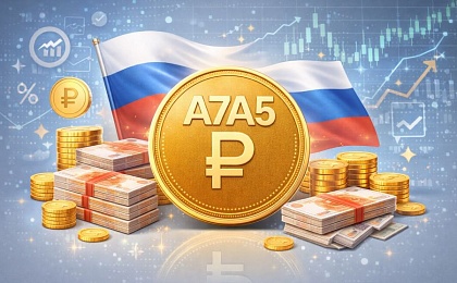 Рублёвый стейблкоин A7A5 вошёл в тройку мировых лидеров по объёму переводов в сети TRON