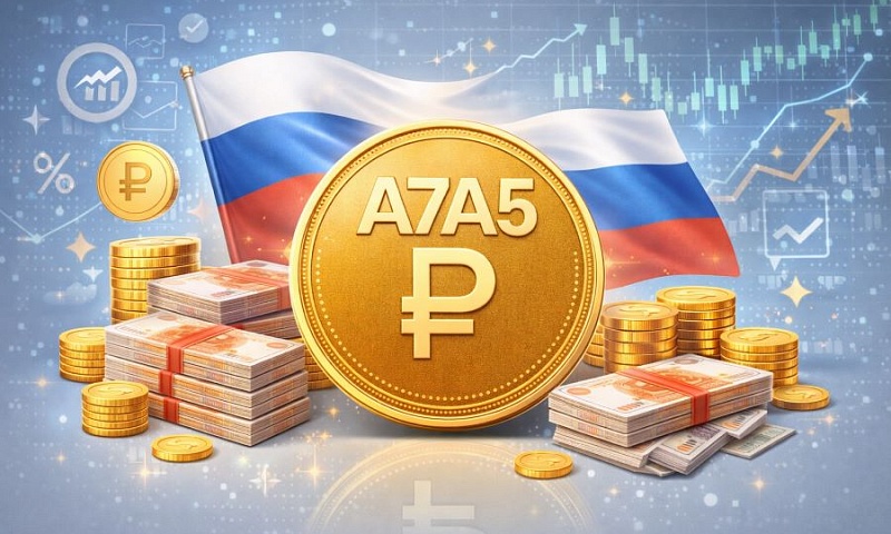 Рублёвый стейблкоин A7A5 вошёл в тройку мировых лидеров по объёму переводов в сети TRON
