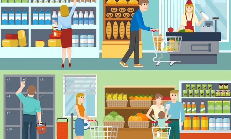 Российский рынок FMCG вырос на 12% на фоне роста онлайн-покупок