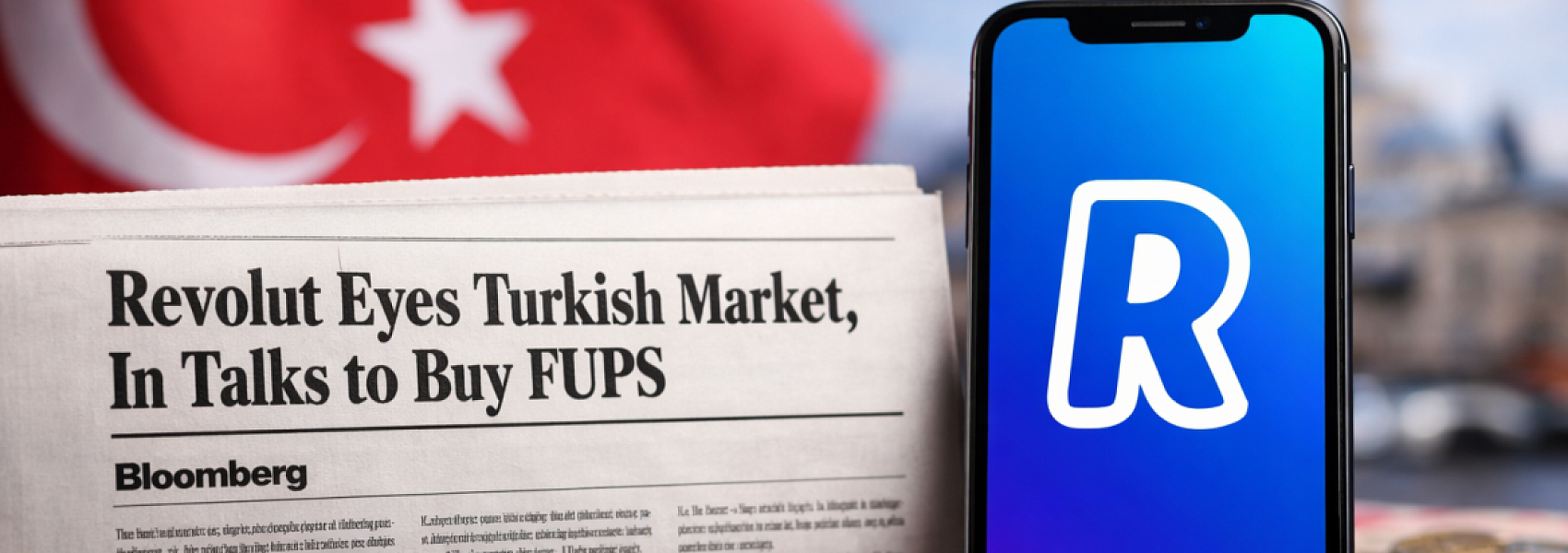 Revolut рассматривает выход на рынок Турции через покупку FUPS