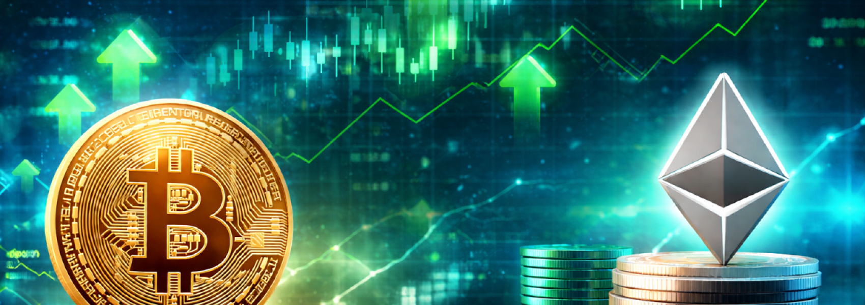 Биткойн и Ethereum продолжают укрепляться на рынке