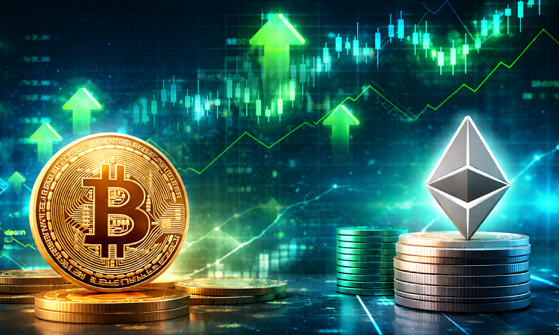 Биткойн и Ethereum продолжают укрепляться на рынке