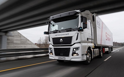«Магнит» провел испытания автономных грузовиков по трассе М-12