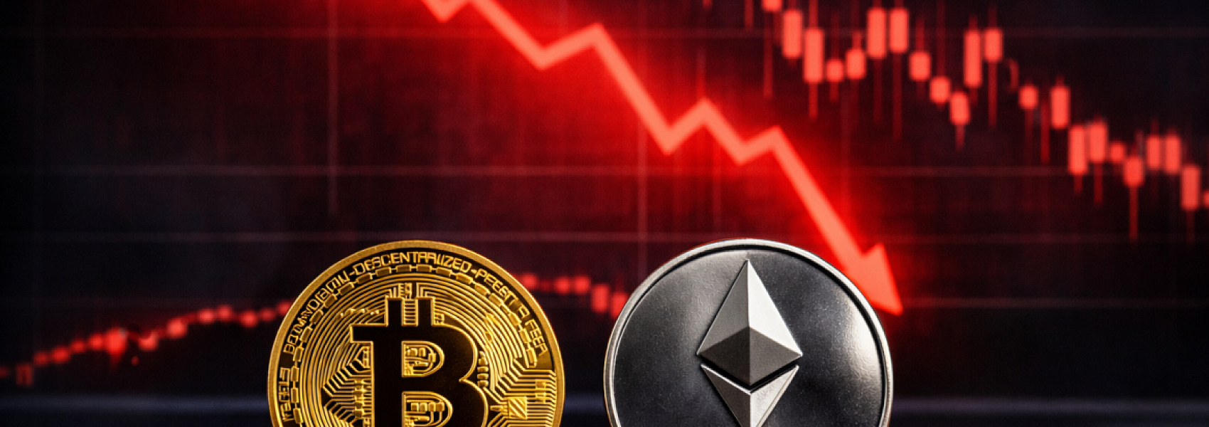 Bitcoin и Ethereum за сутки просели до 4 процентов