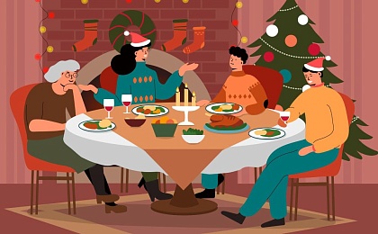 Более половины россиян готовы потратить на новогодний ужин 10 тысяч рублей